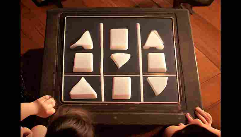 简易井字棋双人游戏（鼠标点击交互）