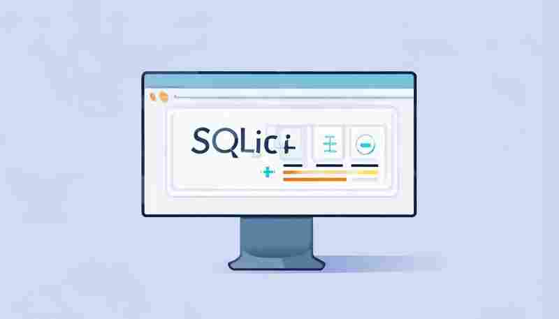 简易数据库查询展示工具（SQLite界面）