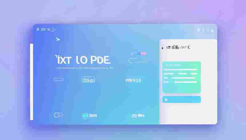 电子书格式转换工具（TXT转PDF等）
