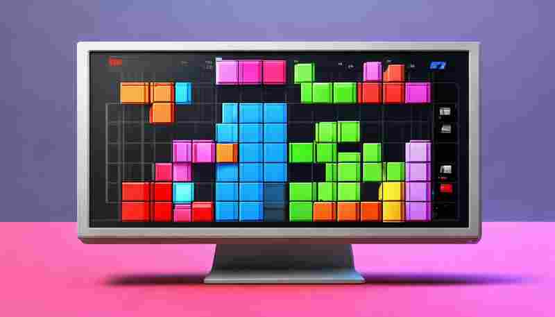 简易俄罗斯方块游戏（PyGame基础实现）