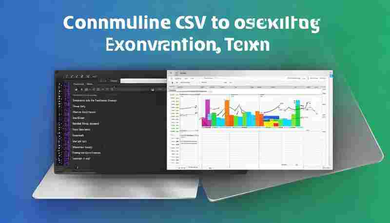 命令行式CSV与Excel格式互转脚本工具