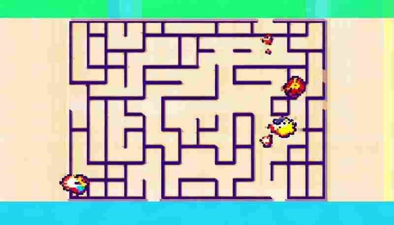 简易迷宫游戏（Pygame方向控制）