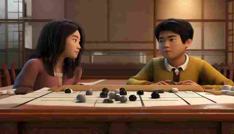 简易命令行五子棋游戏（双人对战）