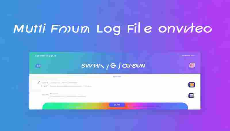 多格式日志文件转换器(转CSV-JSON)