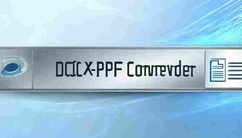 办公文档格式转换器(DOCX-PDF)