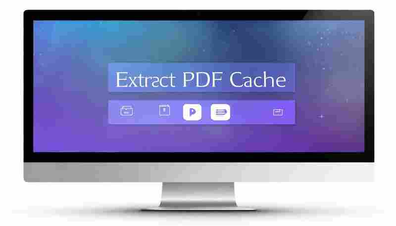 网页PDF文档缓存提取工具