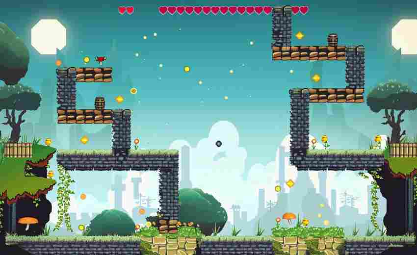 Pygame制作的2D平台跳跃小游戏框架